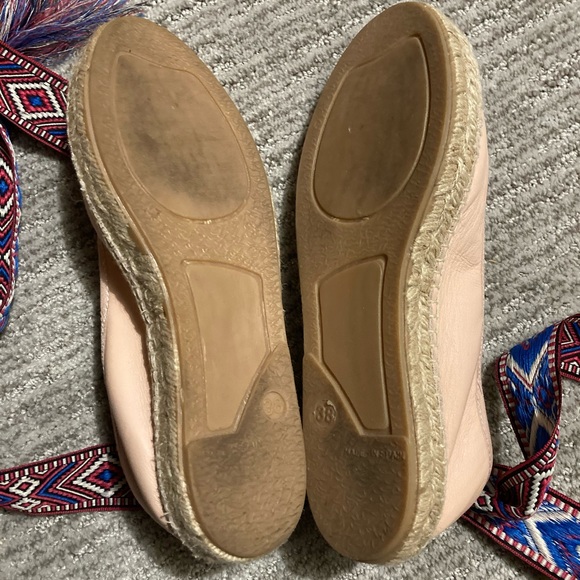 Free people pink tie up shoes - Picture 4 of 4